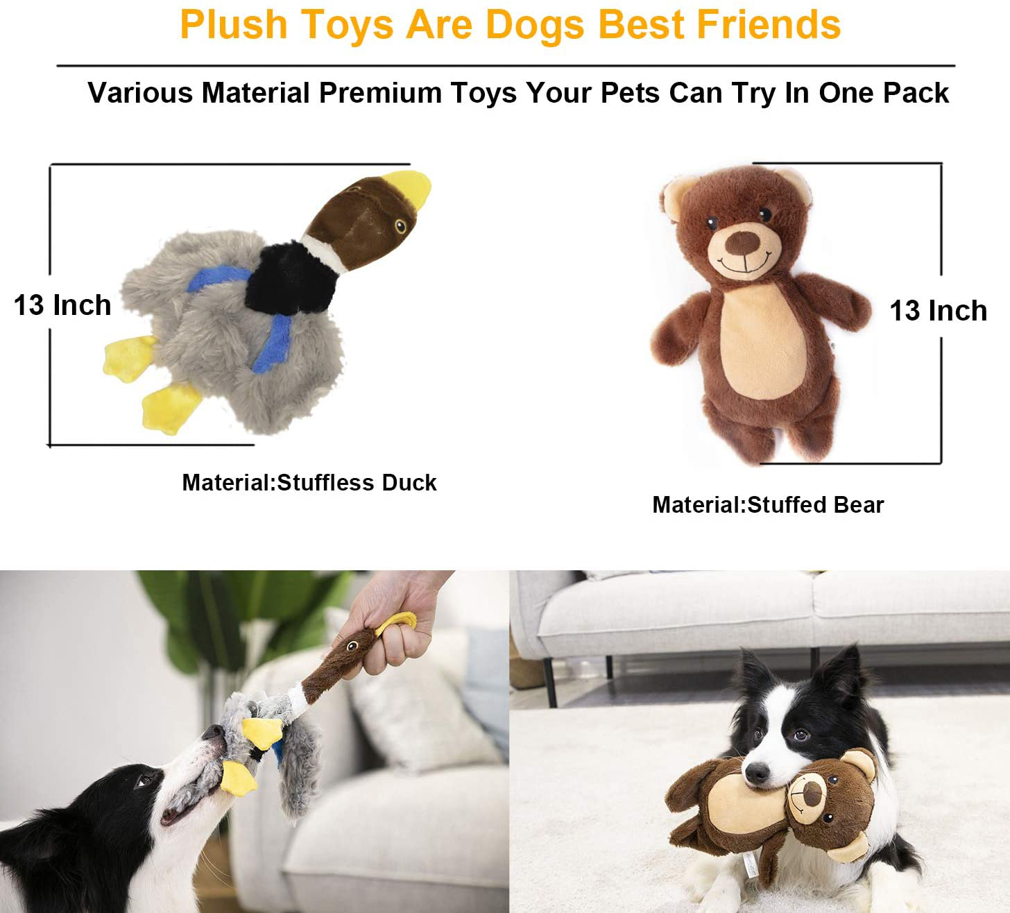 Best plush dog on sale toys for chewers