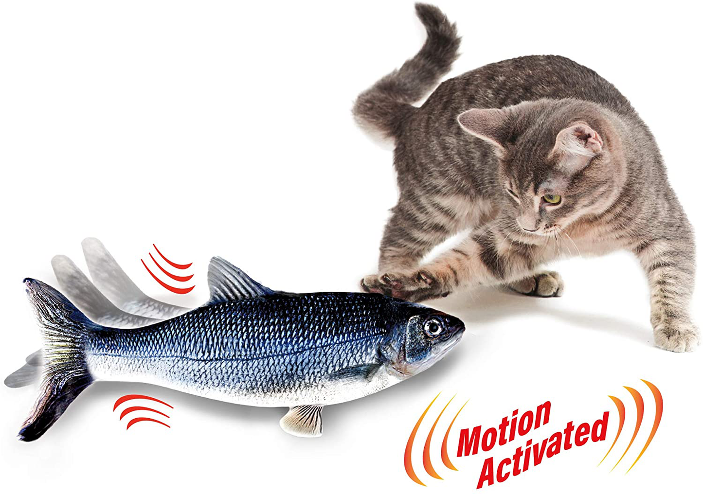 Ontel Flippity Fish Cat Toy Animals & Pet Supplies > Pet Supplies > Dog Supplies > Dog Treadmills Ontel   