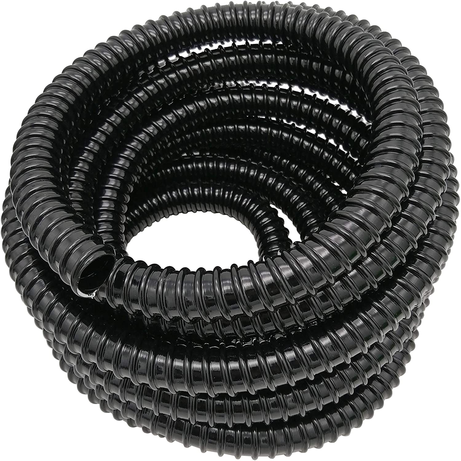 Lingyi 1 Inch ID Corrugated Pond Tubing Aquarium Hose Waterfall