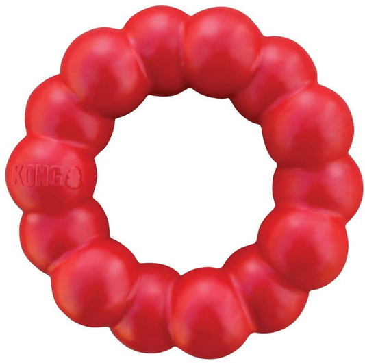 KONG - Ring - Durable Rubber Dog Chew Toy Animals & Pet Supplies > Pet Supplies > Dog Supplies > Dog Toys KONG Standard Packaging Medium/Large 