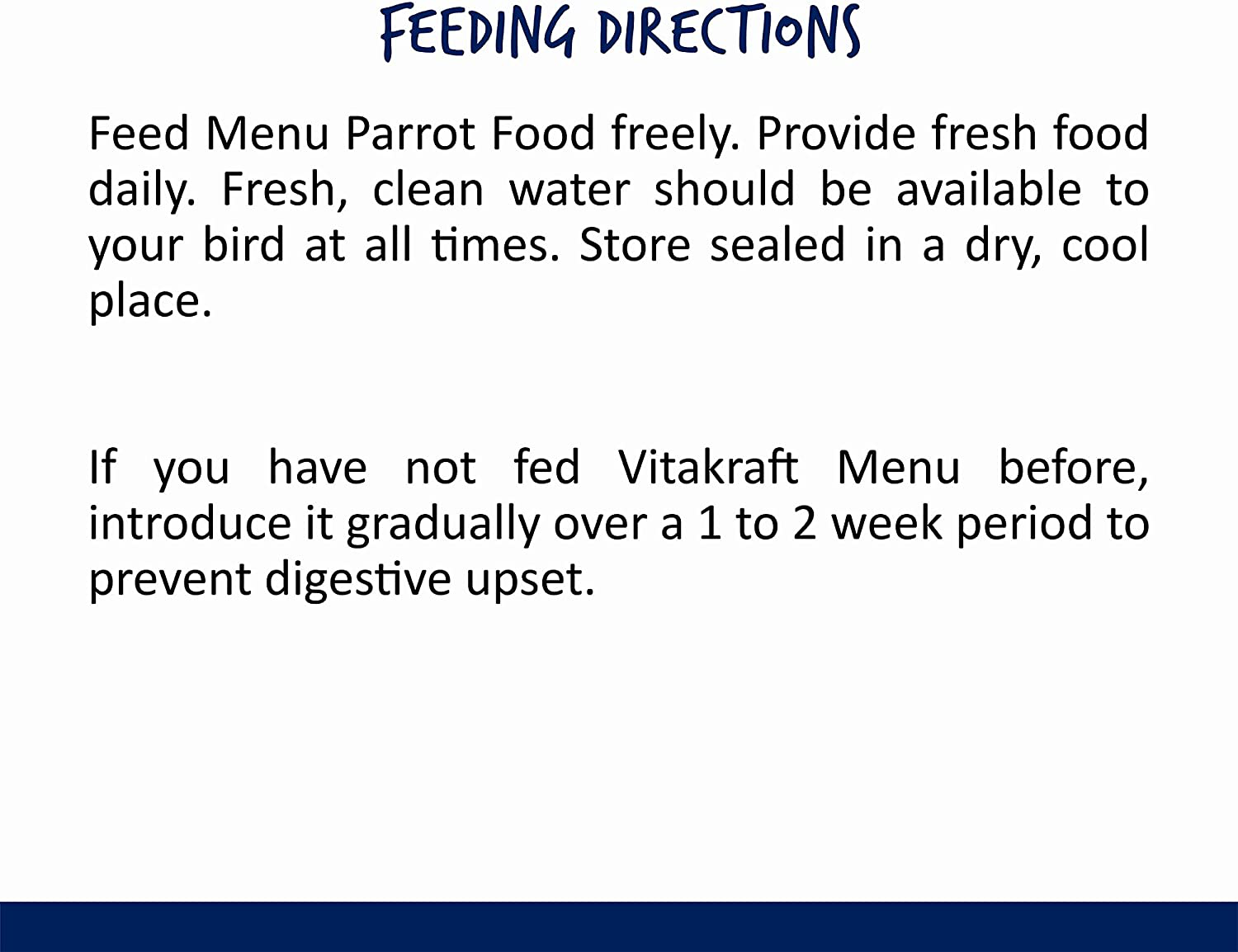 Vitakraft Menu Vitamin Fortified Parrot Food for Macaws, Amazons, and Large Pet Birds, 5 Lb Animals & Pet Supplies > Pet Supplies > Bird Supplies > Bird Food Vitakraft   