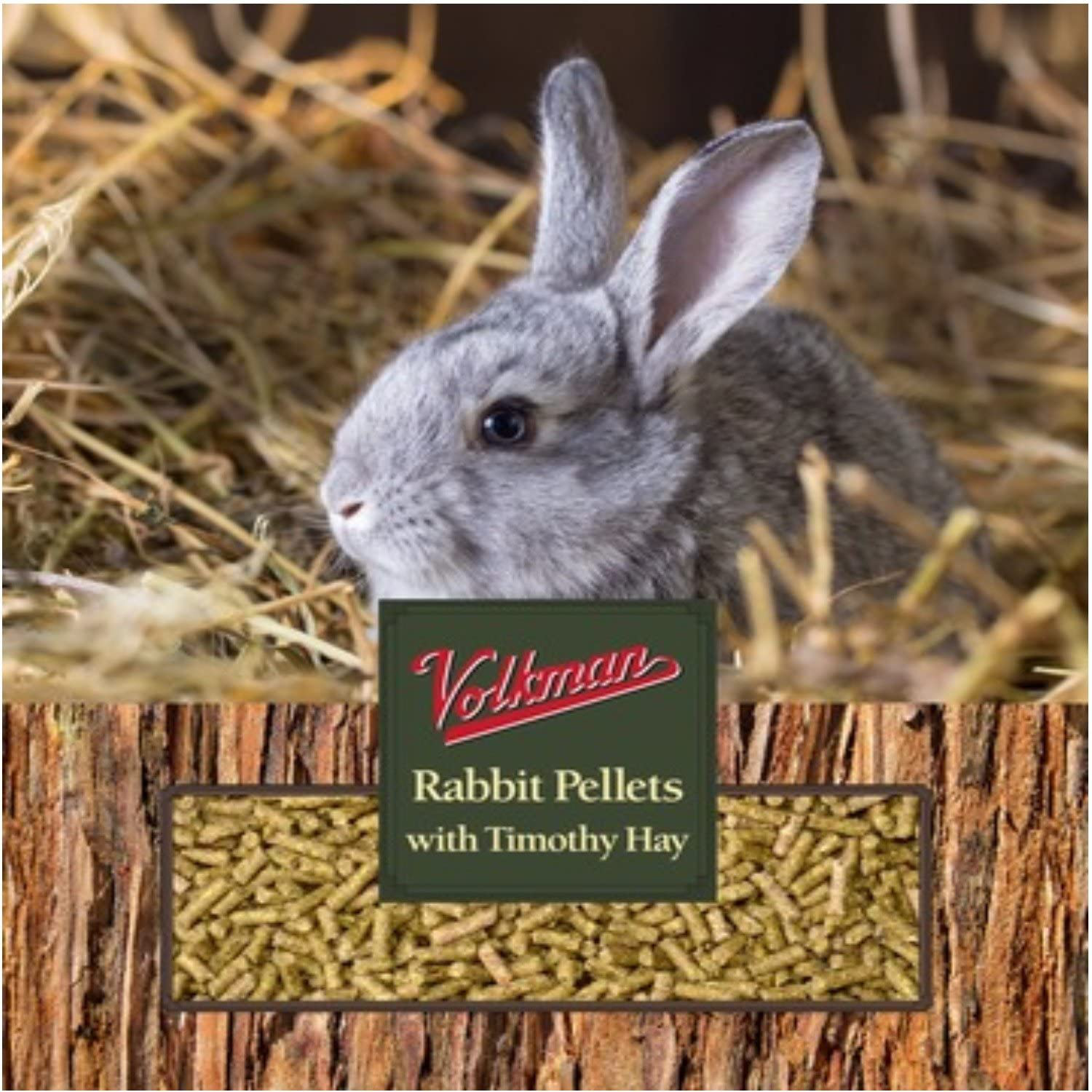 Volkman Seed Small Animal Rabbit Pellets Healthy Formulated Food 4 Lbs Animals & Pet Supplies > Pet Supplies > Small Animal Supplies > Small Animal Food Volkman   