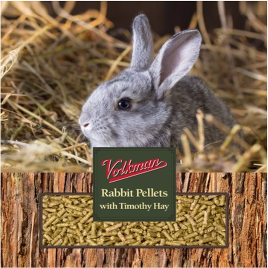 Volkman Seed Small Animal Rabbit Pellets Healthy Formulated Food 4 Lbs Animals & Pet Supplies > Pet Supplies > Small Animal Supplies > Small Animal Food Volkman   