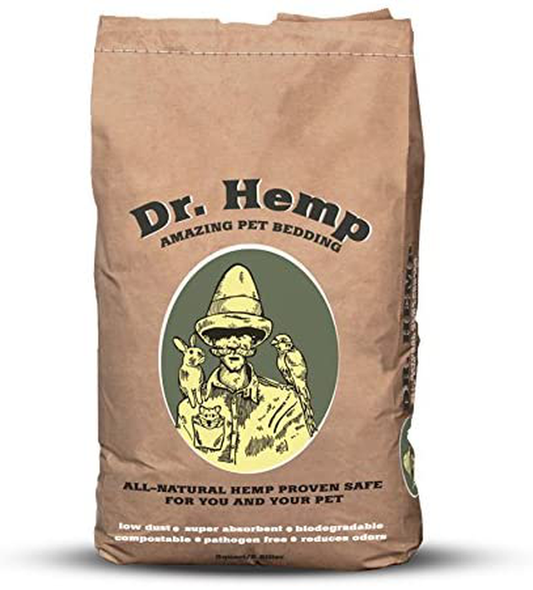 Dr. Hemp All Natural Pet Bedding Bag, 8-Quart Animals & Pet Supplies > Pet Supplies > Small Animal Supplies > Small Animal Bedding Dr. Hemp   