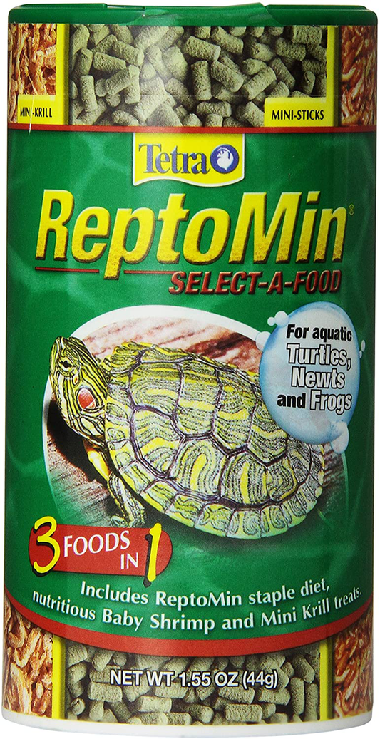 Tetrafauna Reptomin Select-A-Food for Aquatic Turtles, Newts & Frogs