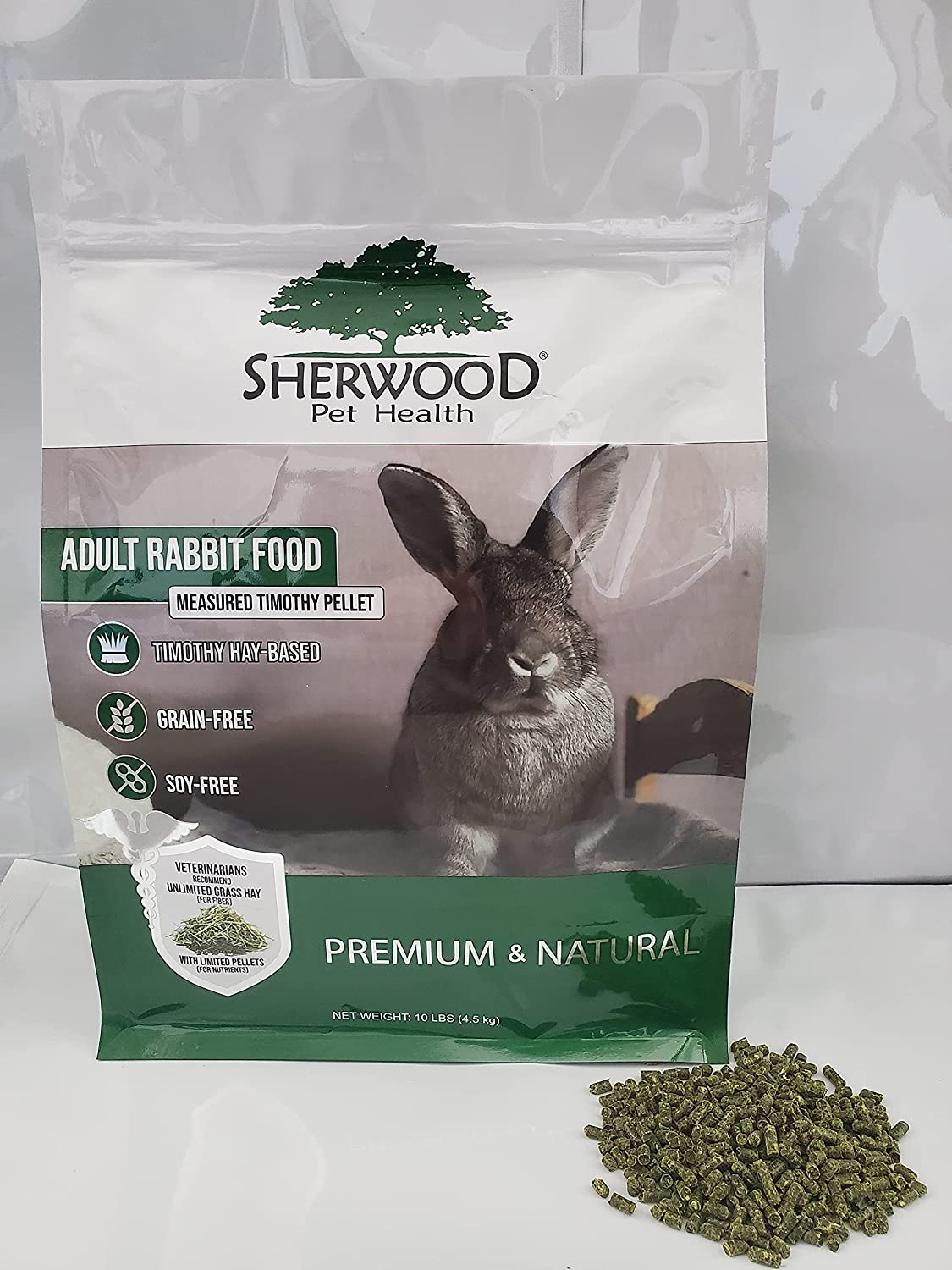 Sherwood Pet Health Adult Rabbit Food Timothy Pellet Animals & Pet Supplies > Pet Supplies > Small Animal Supplies > Small Animal Food Sherwood Pet Health   