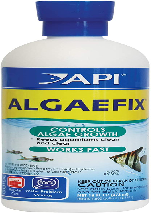 API ALGAEFIX Algae Control 16-Ounce Bottle Animals & Pet Supplies > Pet Supplies > Fish Supplies > Aquarium Cleaning Supplies API   