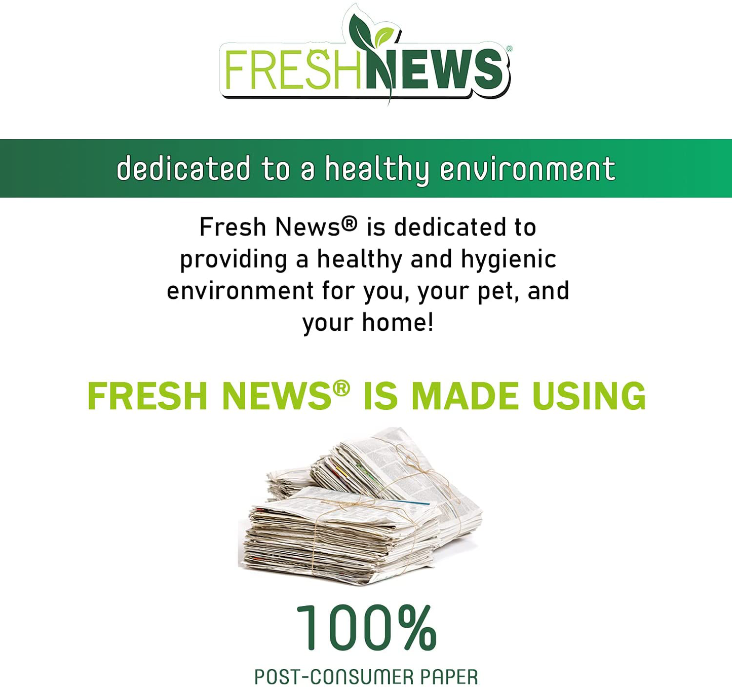 Fresh News Recycled Paper, Original Pellet Multi-Cat Litter Animals & Pet Supplies > Pet Supplies > Cat Supplies > Cat Litter Fresh News Paper Cat Litter   