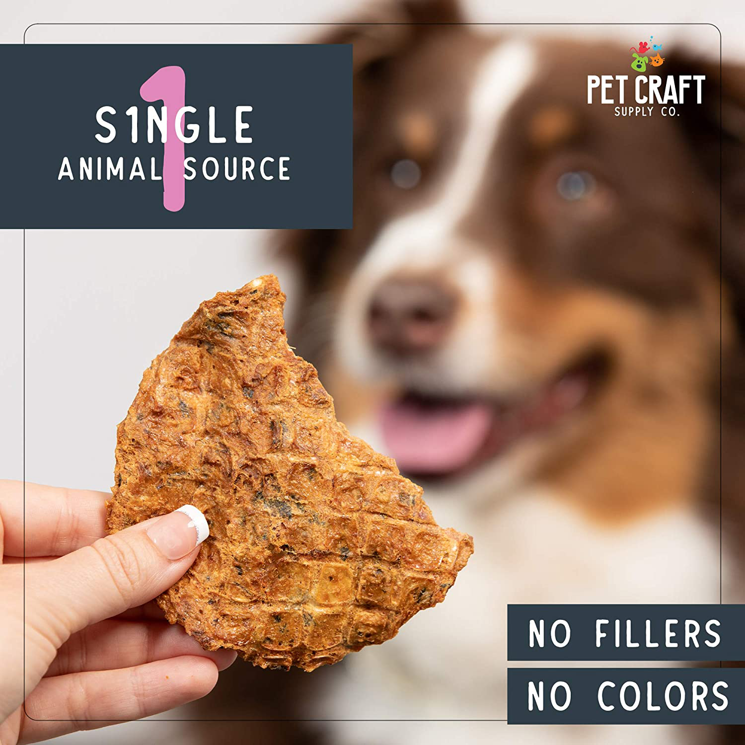 Pet Craft Supply Pure Natural Dried Dog Treats - Salmon Dog Treats - Liver Treats - Training Treats Great for Puppies - Grain Free Animals & Pet Supplies > Pet Supplies > Small Animal Supplies > Small Animal Treats Pet Craft Supply   