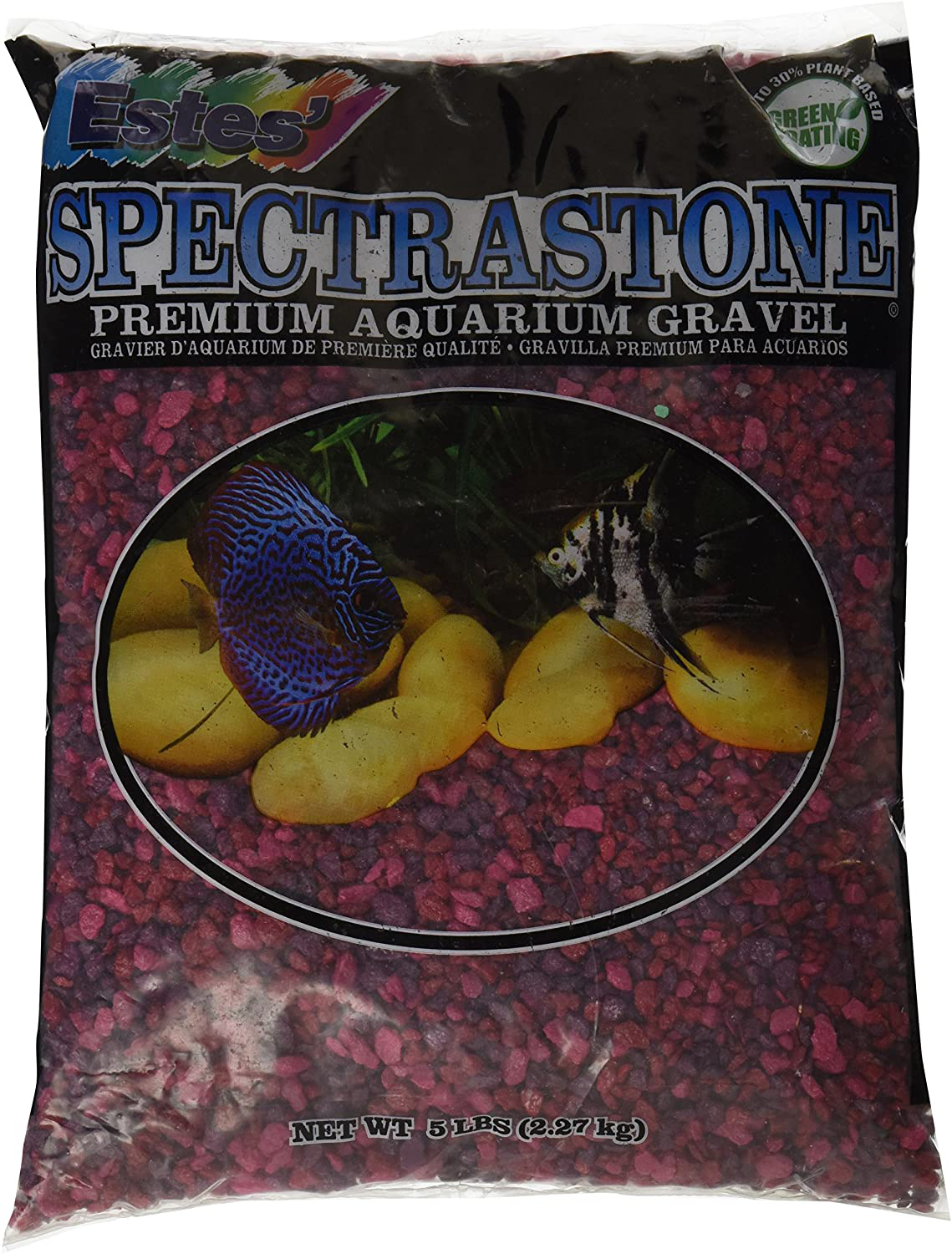 Spectrastone Berry Lake Aquarium Gravel for Freshwater Aquariums, 5-Pound Bag