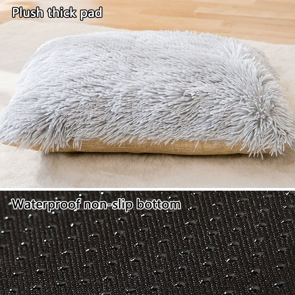 Indoor Dog House Warm Dog House Kennel Bed Mat with Removable Cushion for Small Medium Large Dogs Cats, Cute Winter Cat Nest Puppy Cave Animals & Pet Supplies > Pet Supplies > Dog Supplies > Dog Houses Aquarius CiCi   