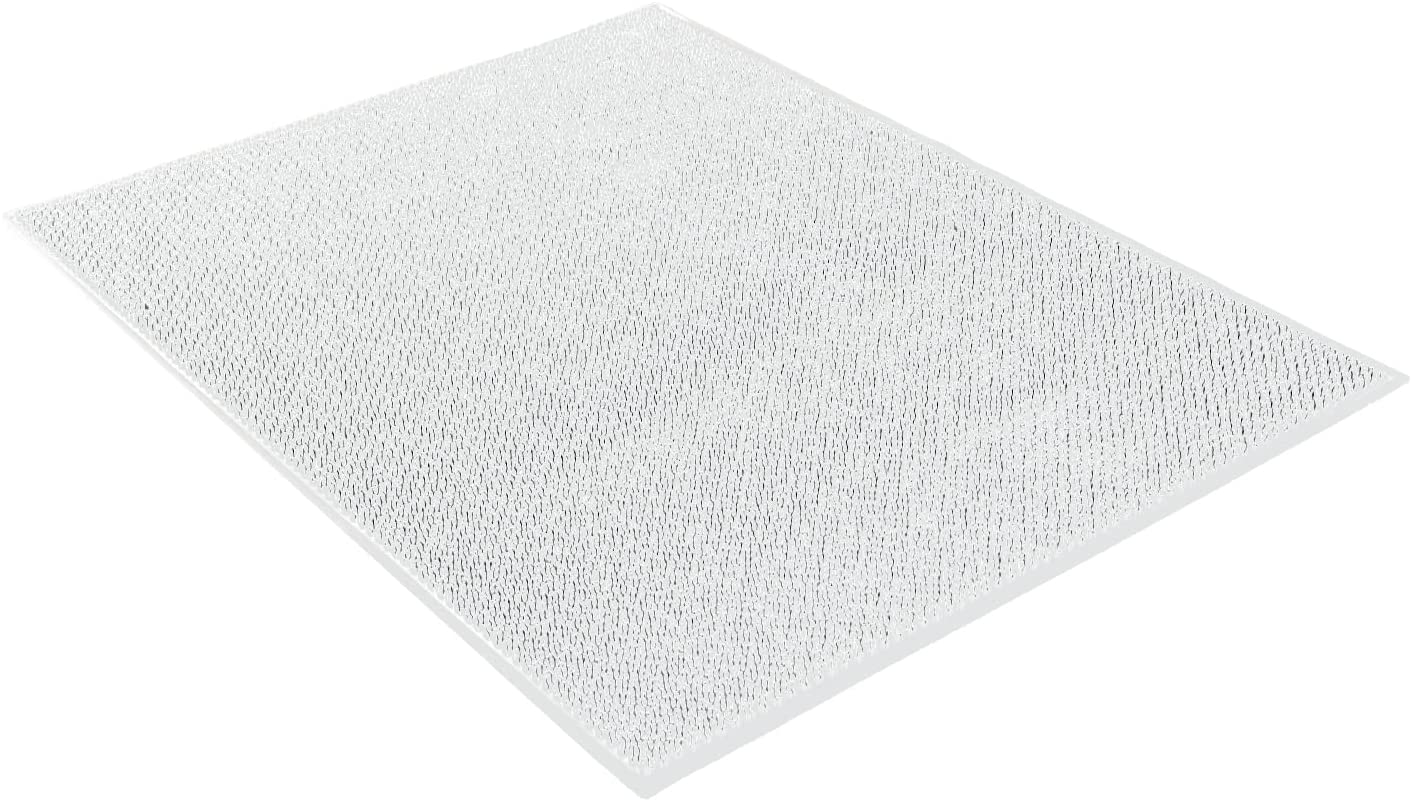 RESILIA Kitty Litter Box Mat - Waterproof, Recycled PVC Material, Removes Litter from Cat'S Paws, Easy-To-Clean, Great for Indoor Cats Animals & Pet Supplies > Pet Supplies > Cat Supplies > Cat Litter Box Mats RESILIA   