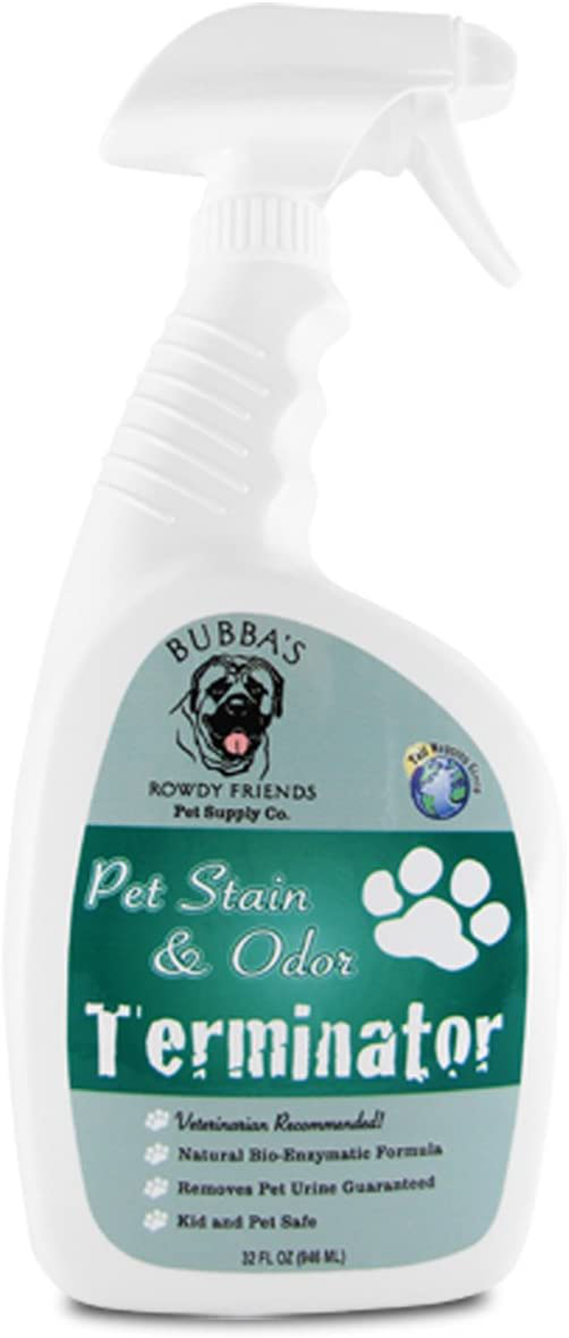 BUBBAS Super Strength Enzyme Cleaner - Pet Odor Eliminator - Carpet Stain Remover - Remove Dog & Cat Urine Odor from Mattress, Sofa, Rug, Laundry, Hardwood Floors and More. Puppy Training Supplies Animals & Pet Supplies > Pet Supplies > Small Animal Supplies > Small Animal Treats BUBBA'S ROWDY FRIENDS 32oz  