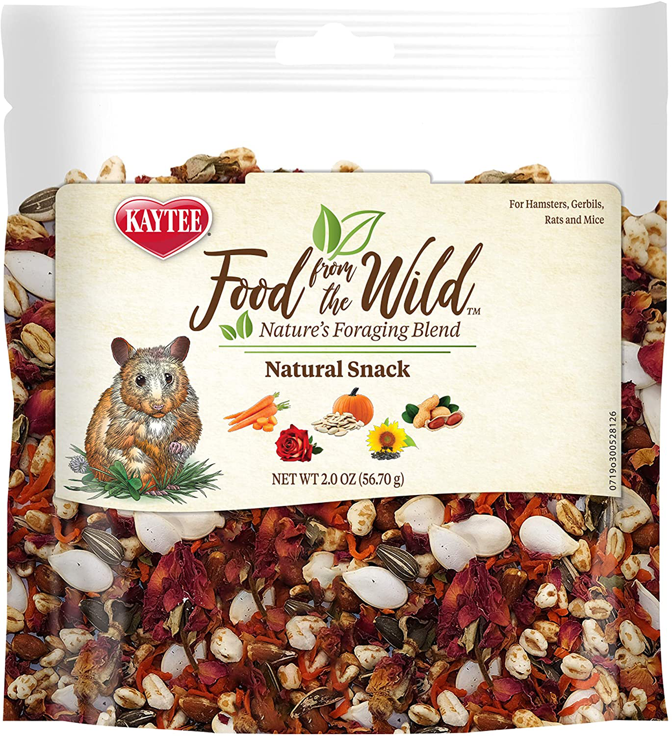 Kaytee Food from the Wild Natural Snack Animals & Pet Supplies > Pet Supplies > Small Animal Supplies > Small Animal Treats Kaytee   