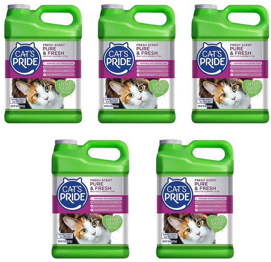 Cat'S Pride Fresh and Light Ultimate Care Lightweight Scented Multi-Cat Litter (50 Lbs.)