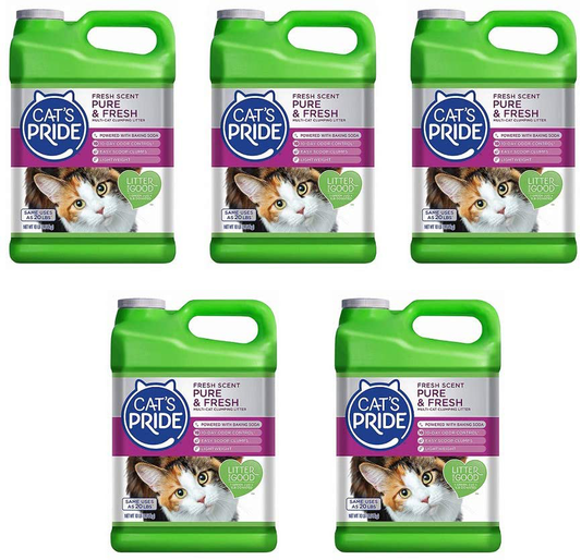 Cat'S Pride Fresh and Light Ultimate Care Lightweight Scented Multi-Cat Litter (50 Lbs.) Animals & Pet Supplies > Pet Supplies > Cat Supplies > Cat Litter Box Liners Cat's Pride   