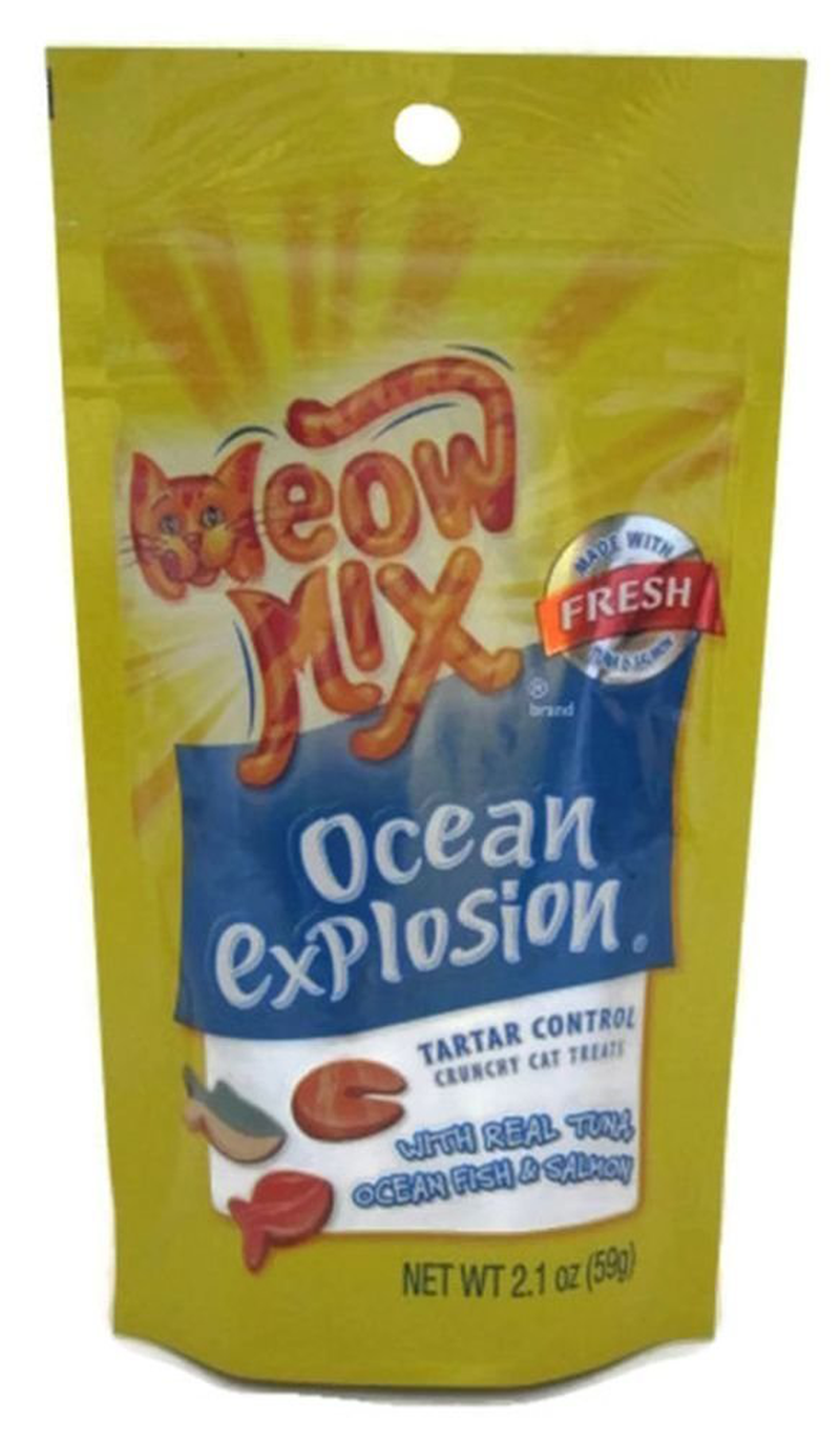 Meow Mix Tartar Control Ocean Explosion Cat Treats (2.1-Oz Pouch) Animals & Pet Supplies > Pet Supplies > Cat Supplies > Cat Treats Meow Mix   