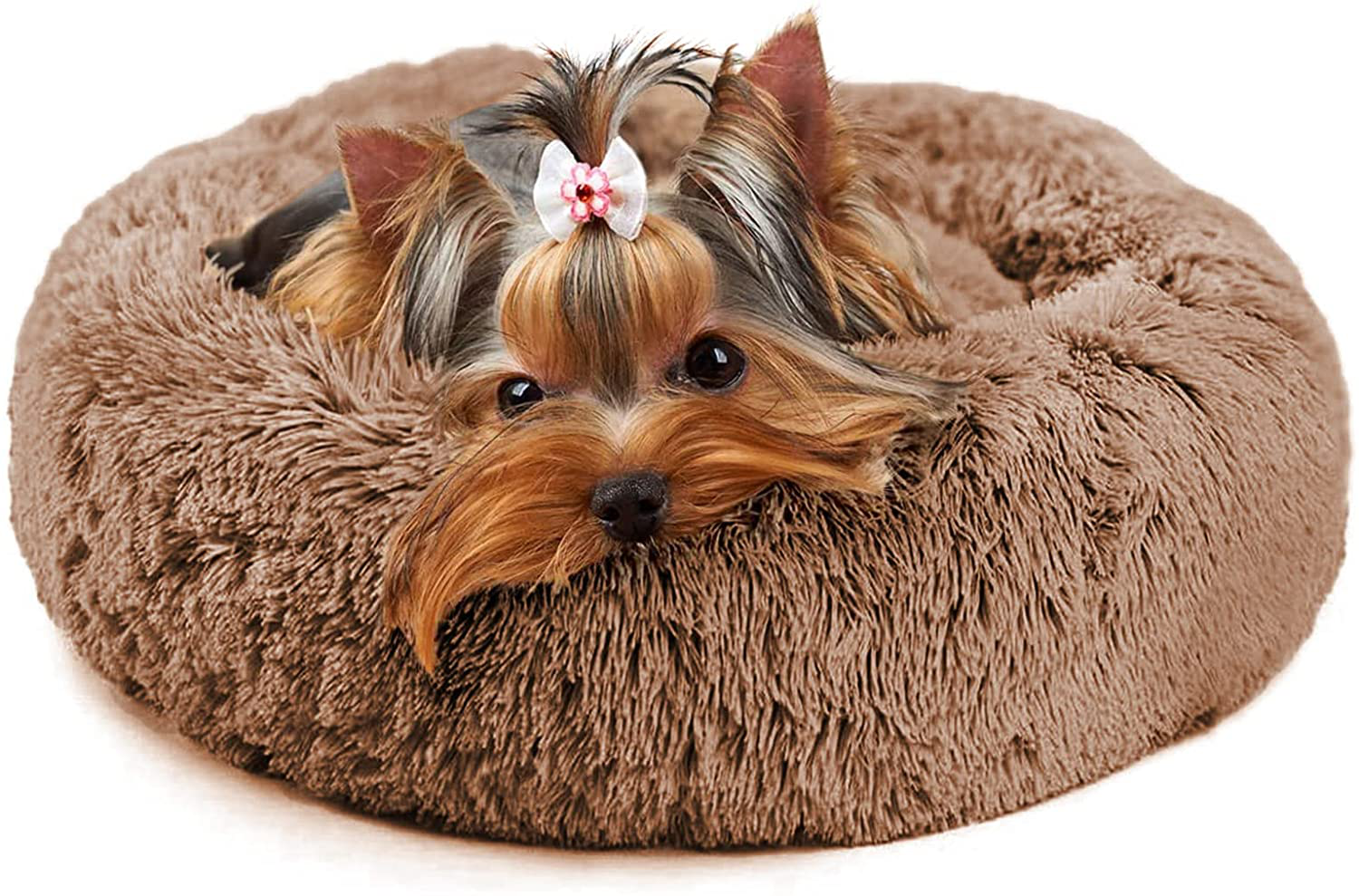 Dog Bed for Small Medium Large Extra Large Dogs Faux Fur Calming Deep Sleep Self Warming for 10 - 150 Lbs Puppy Cats Dog Pet Animals & Pet Supplies > Pet Supplies > Dog Supplies > Dog Beds nononfish   
