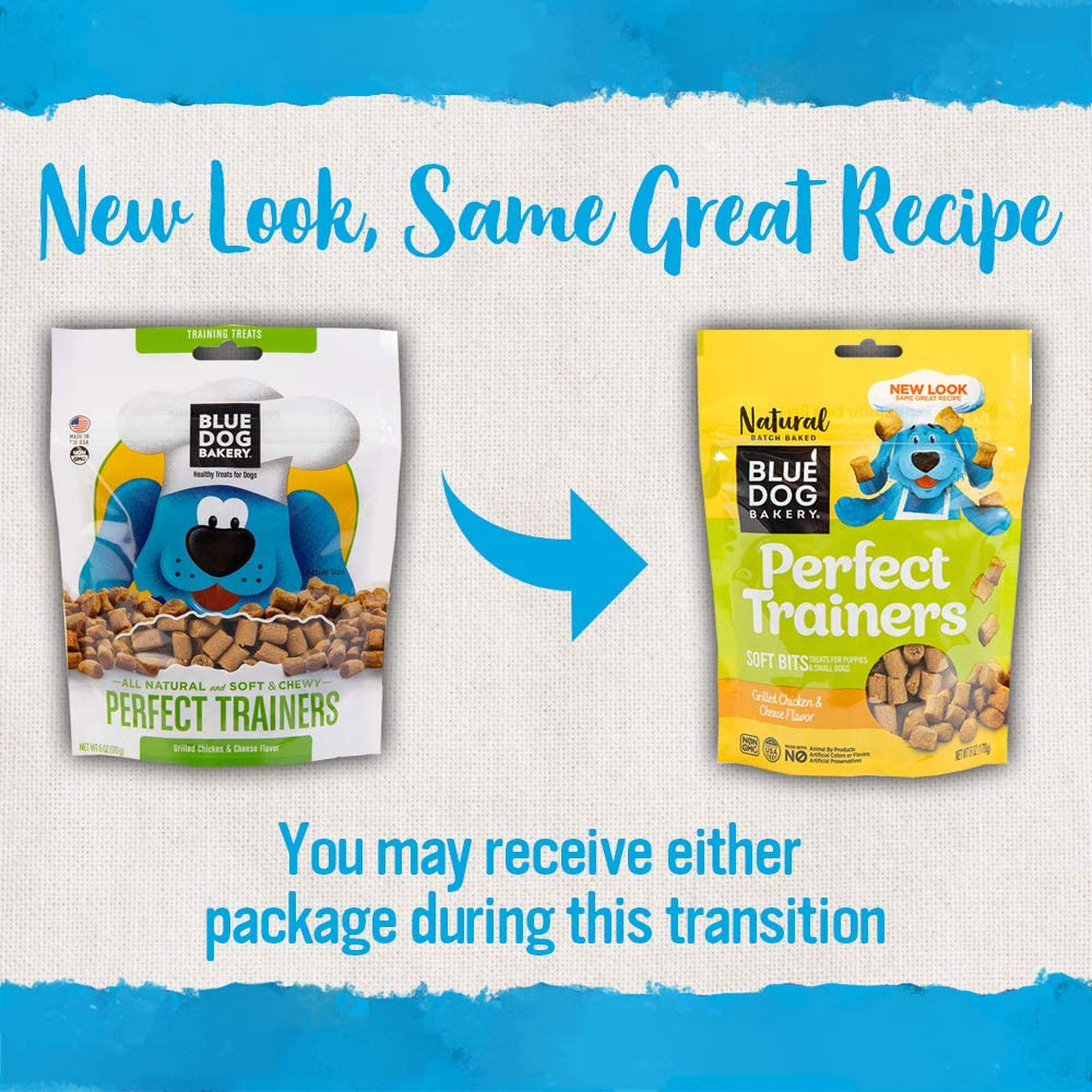 Blue Dog Bakery Natural Dog Treats, Perfect Trainers, Low Calorie Training Treat, Chicken & Cheese Flavor, 6Oz (8 Count) Animals & Pet Supplies > Pet Supplies > Small Animal Supplies > Small Animal Treats Blue Dog Bakery   