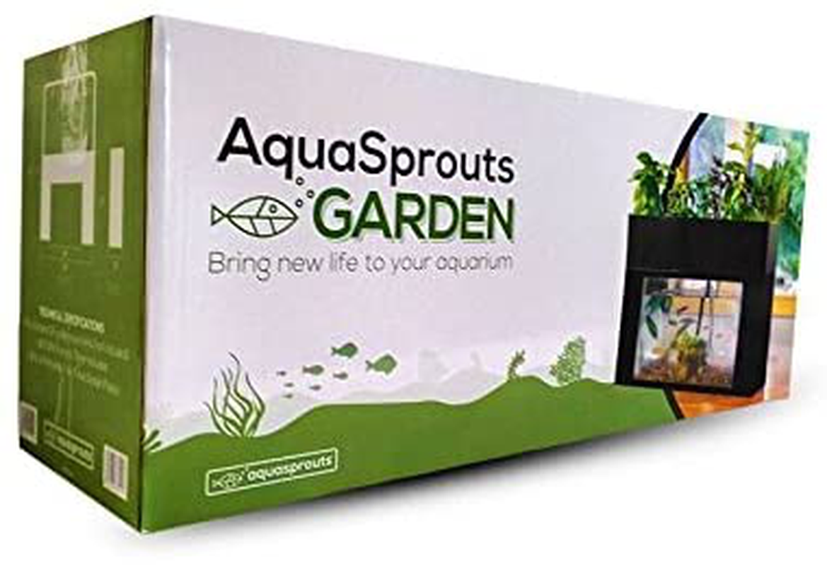 Aquasprouts Garden, Self-Sustaining Desktop Aquarium Aquaponics Ecosystem Kit, Fits Standard 10 Gallon Aquariums Animals & Pet Supplies > Pet Supplies > Fish Supplies > Aquarium Lighting AquaSprouts   