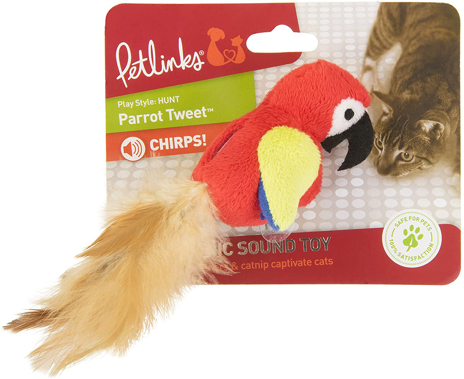 Petlinks Electronic Sound Cat Toy Animals & Pet Supplies > Pet Supplies > Bird Supplies > Bird Toys Petlinks   