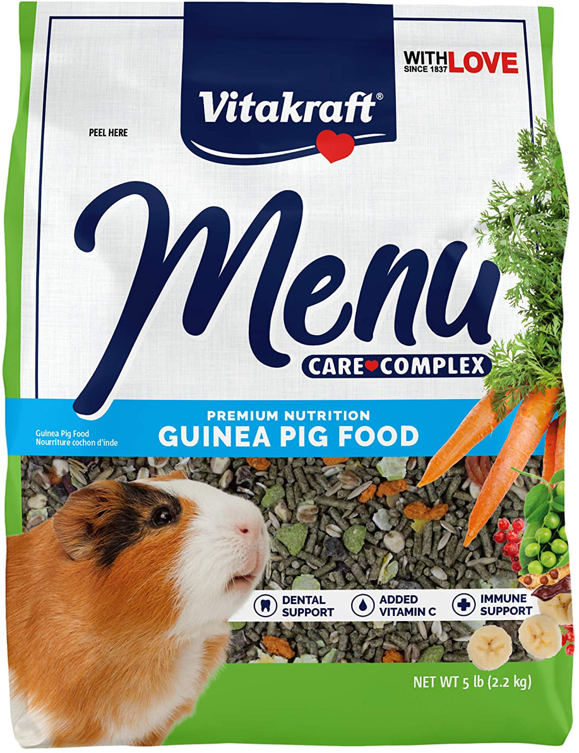 Vitakraft Guinea Pig Food Animals & Pet Supplies > Pet Supplies > Small Animal Supplies > Small Animal Food Vitakraft   