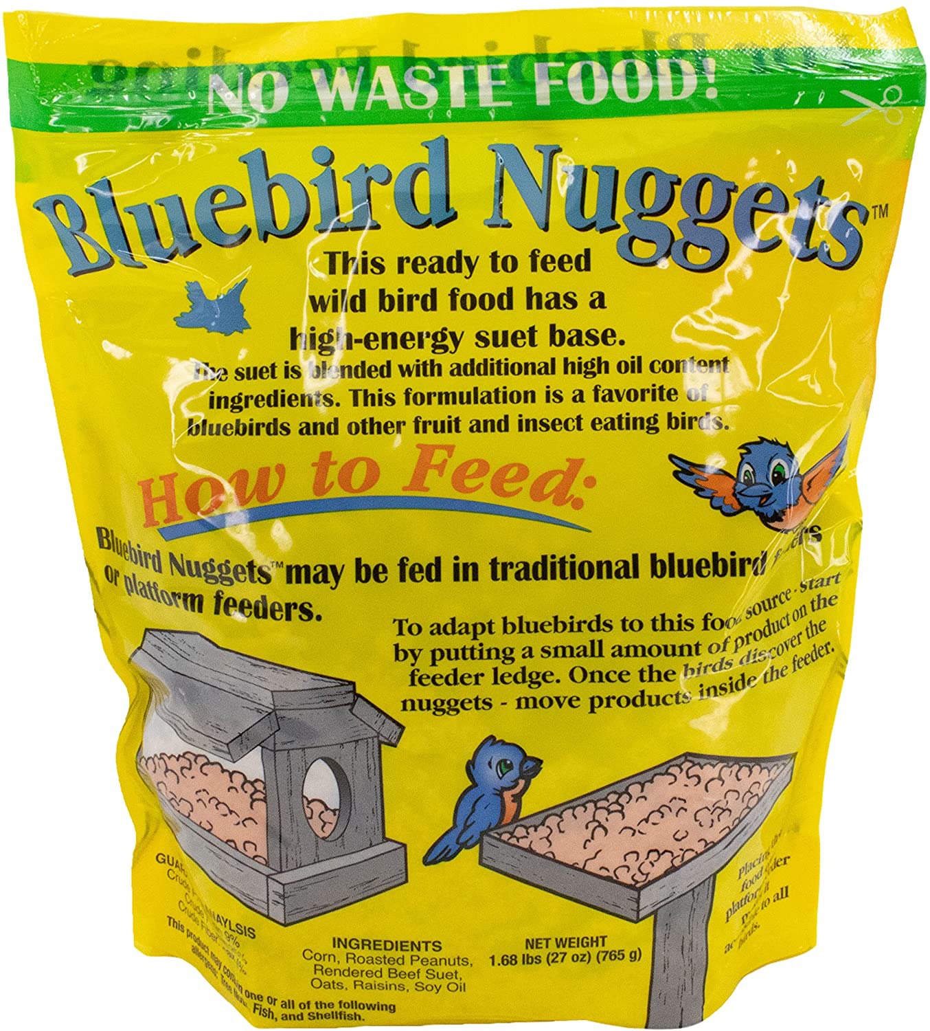 C&S Wild Bird Food Nuggets 27 Ounces, 6 Pack Animals & Pet Supplies > Pet Supplies > Bird Supplies > Bird Treats C&S   