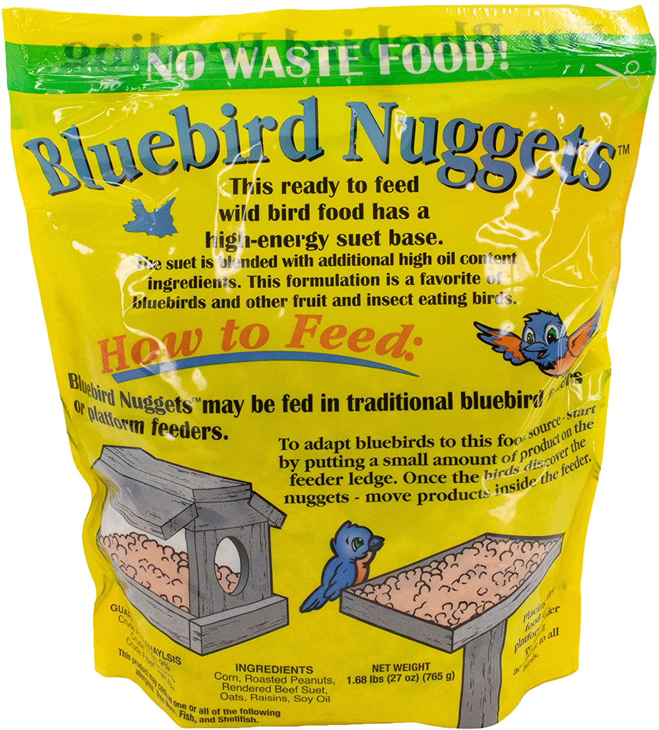C&S Wild Bird Food Nuggets 27 Ounces, 6 Pack