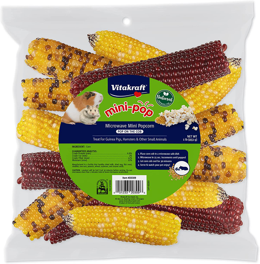 Vitakraft Mini Pops Treat for All Small Animals Animals & Pet Supplies > Pet Supplies > Small Animal Supplies > Small Animal Bedding Vitakraft 1-Pound  