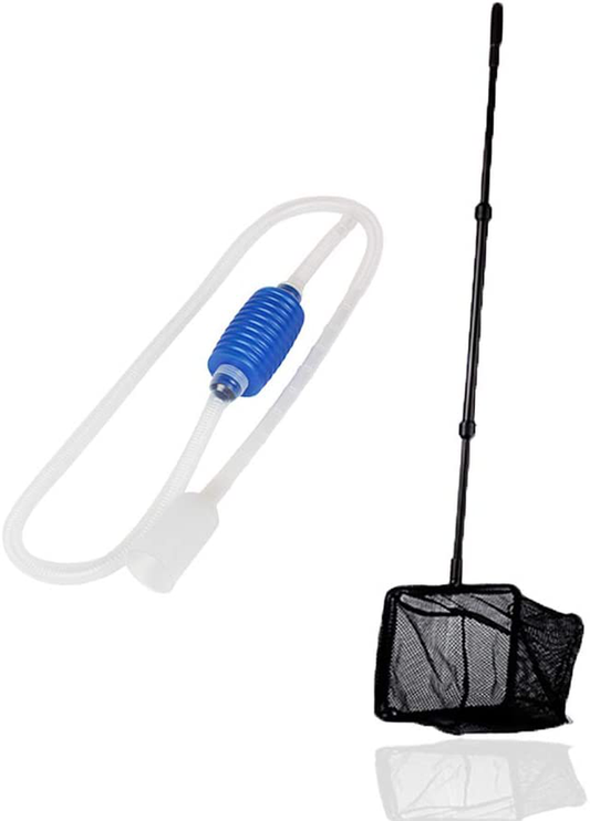 Houkr Aquarium Fish Tank Clean Tools, 6 in 1 Adjustable Cleaning Kit & Fish Tank Gravel Cleaner Siphon for Water Changing, Sand Cleaner Animals & Pet Supplies > Pet Supplies > Fish Supplies > Aquarium Cleaning Supplies Houkr   
