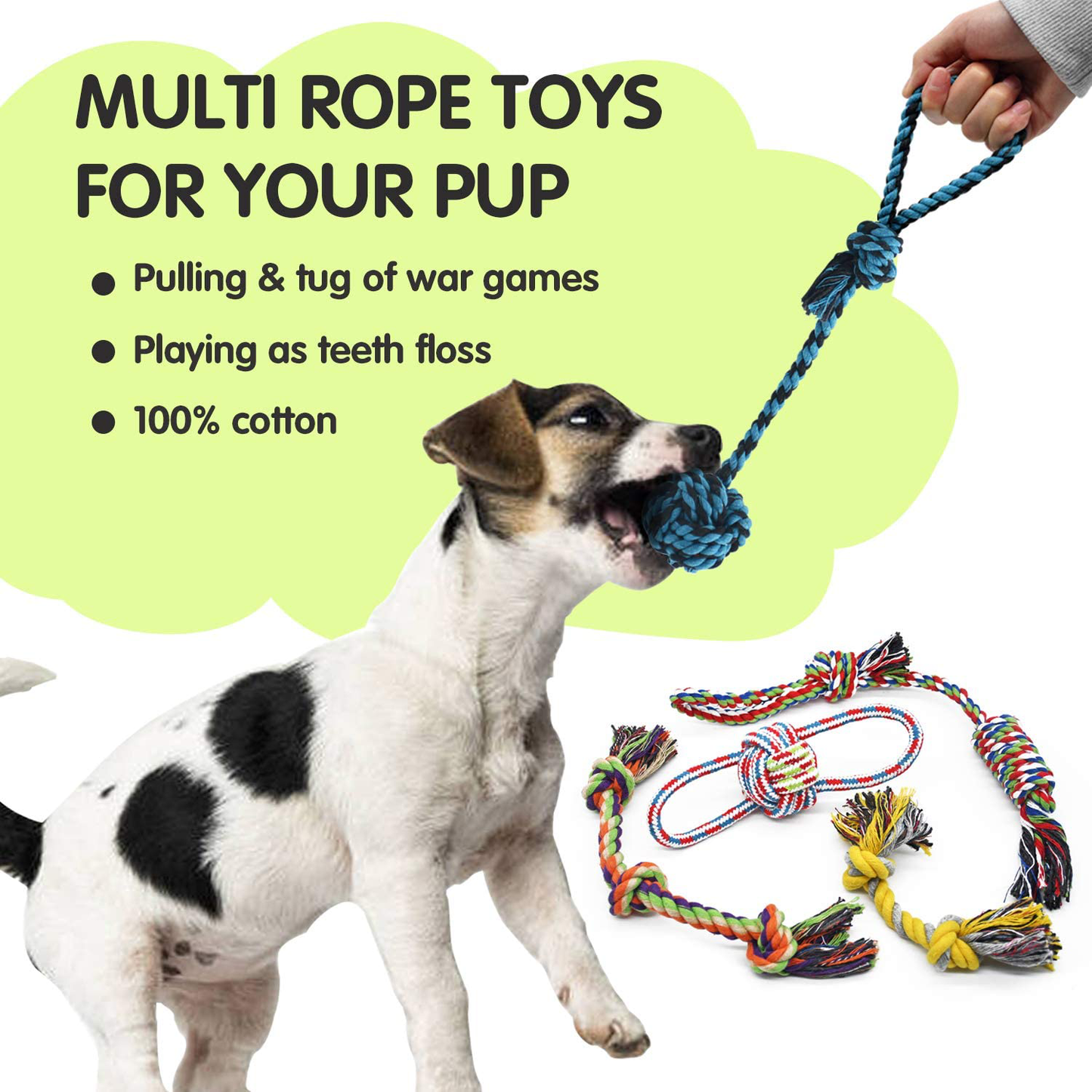 Dog Chew Toys for Puppies Teething, Super Value 14 Pack Puppy Toys for Small Dog Toys Squeaky Toys for Dogs Rubber Ball Dog Rope Toy Durable Pet Toys for Dogs Interactive Plush Dog Toys Animals & Pet Supplies > Pet Supplies > Dog Supplies > Dog Toys LEGEND SANDY   