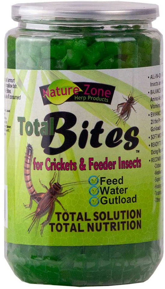 Nature Zone Total Bites for Crickets & Feeder Insects, Soft Moist Food, 24-Ounce Animals & Pet Supplies > Pet Supplies > Reptile & Amphibian Supplies > Reptile & Amphibian Food Nature Zone   