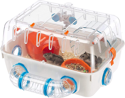 Ferplast Hamster Cage Animals & Pet Supplies > Pet Supplies > Small Animal Supplies > Small Animal Habitats & Cages Ferplast 15.94 x 11.61 8.61 x 8.86"  