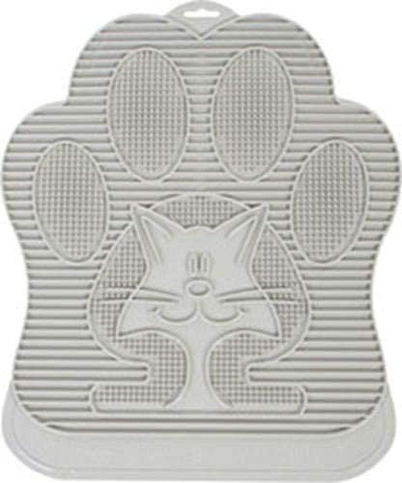 Omega Paw Paw-Cleaning Litter Mat, Tan Animals & Pet Supplies > Pet Supplies > Cat Supplies > Cat Litter Box Mats Omega Paw   