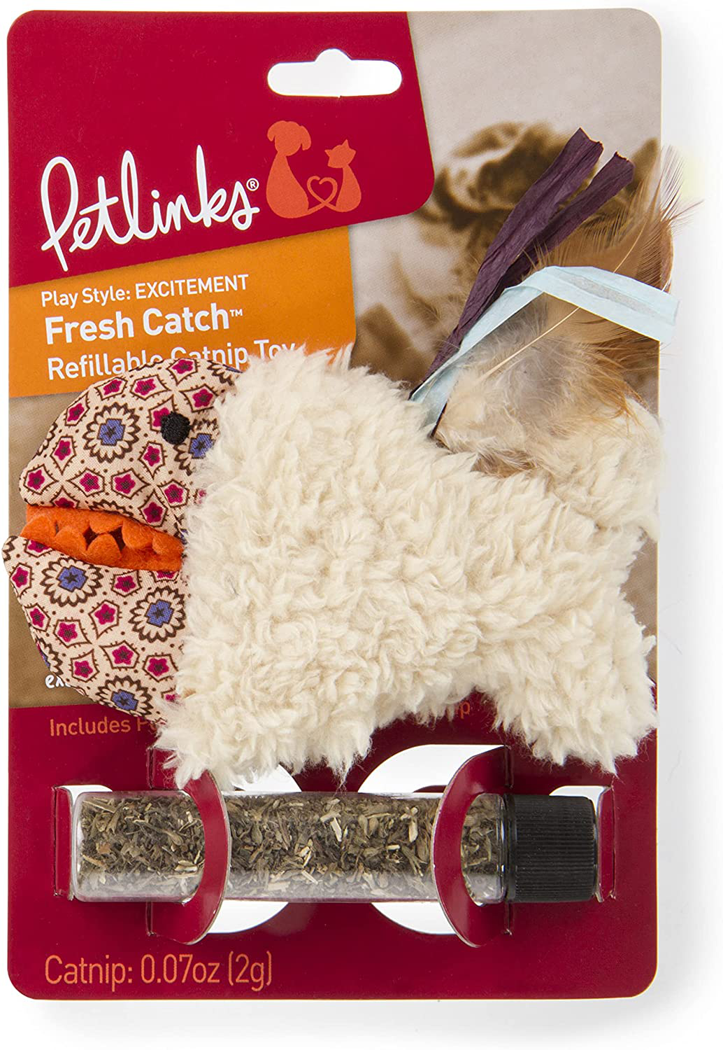 Petlinks Refillable Catnip Cat Toys, Fresh Catch, Browns (49368) Animals & Pet Supplies > Pet Supplies > Cat Supplies > Cat Toys Petlinks   