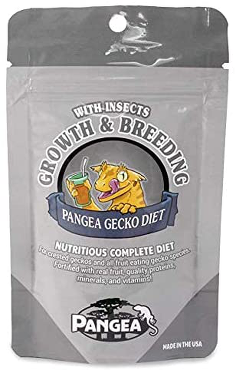 Pangea Gecko Diet Growth and Breeding Formula Animals & Pet Supplies > Pet Supplies > Reptile & Amphibian Supplies > Reptile & Amphibian Food Pangea 2 oz  