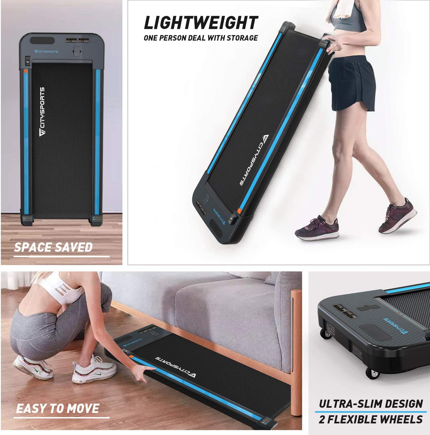 Citysports treadmill 440w motor sale