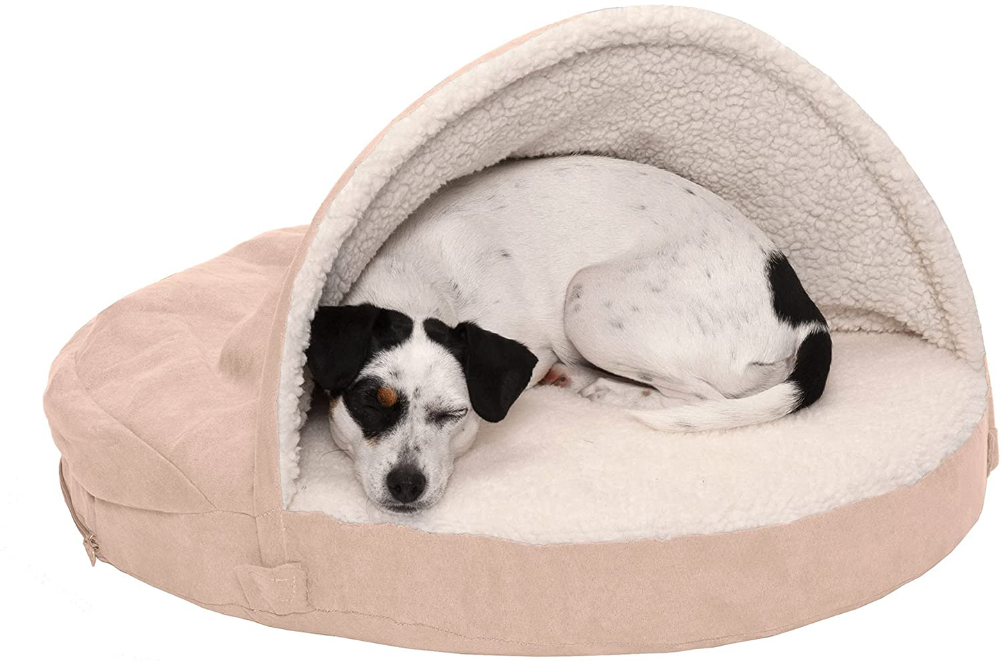 Furhaven Cozy Pet Beds for Small, Medium, and Large Dogs and Cats - Snuggery Hooded Burrowing Cave Tent, Deep Dish Cushion Donut Dog Bed with Attached Blanket, and More Animals & Pet Supplies > Pet Supplies > Cat Supplies > Cat Furniture Furhaven   