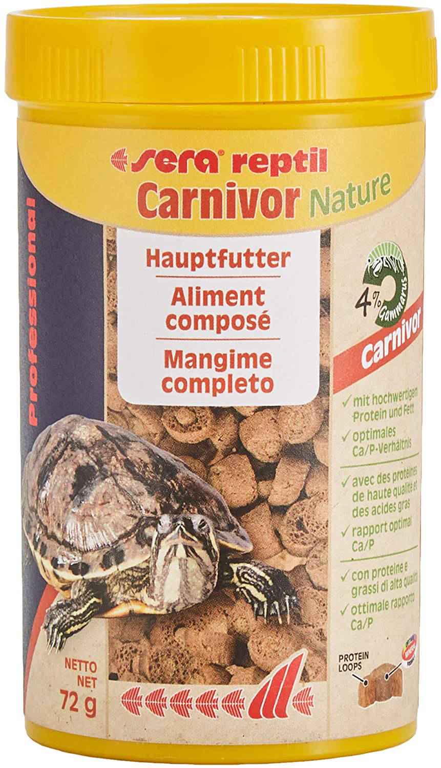 Sera 1820 Reptile Professional Carnivore 2.8 Oz 250 Ml Pet Food, One Size Animals & Pet Supplies > Pet Supplies > Reptile & Amphibian Supplies > Reptile & Amphibian Food Sera   