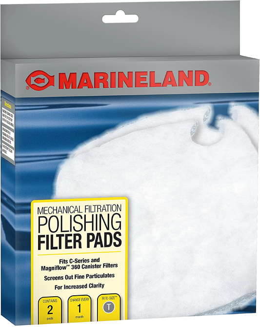 Marineland Polishing Filter Pads, Mechanical Filtration for Canister Filters Animals & Pet Supplies > Pet Supplies > Fish Supplies > Aquarium Filters Marineland C-Series/Magniflow 360  