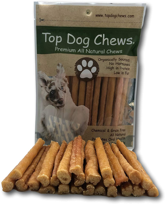 Top Dog Chews Turkey Tendon round - Made in the USA - Large 1LB/ 16Oz/ 453G Animals & Pet Supplies > Pet Supplies > Dog Supplies > Dog Treats Top Dog Chews   