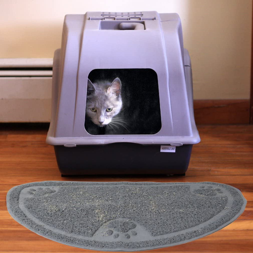 Evelots Cat Litter Trap/Feeding Mat-Catch Litter/Food-No Mess-Non Skid-Spongy Animals & Pet Supplies > Pet Supplies > Cat Supplies > Cat Litter Box Mats Evelots   