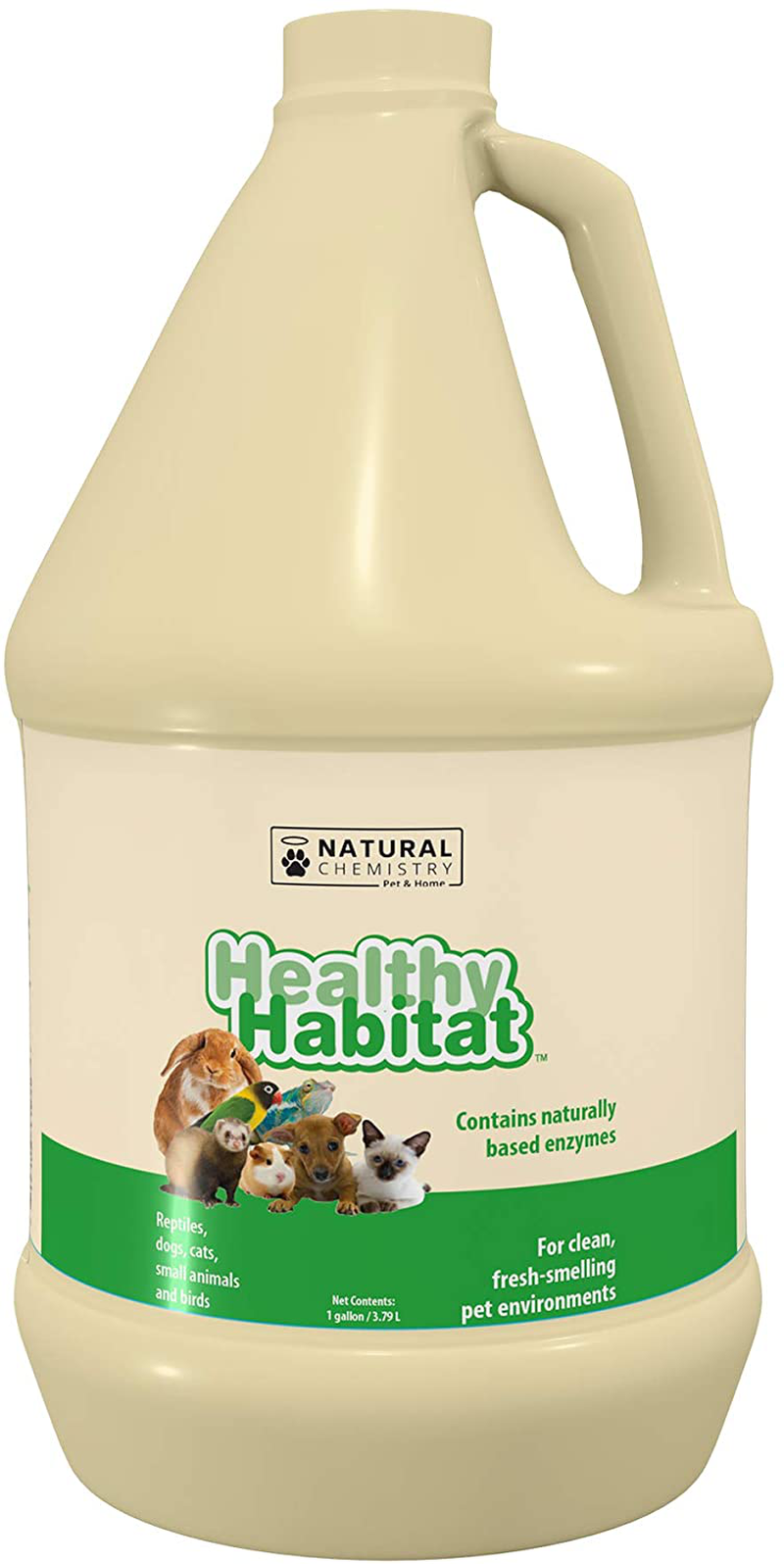 Natural Chemistry Healthy Habitat Pet Habitat Cleaner and Deodorizer, 1-Gallon Animals & Pet Supplies > Pet Supplies > Small Animal Supplies > Small Animal Habitats & Cages Natural Chemistry   