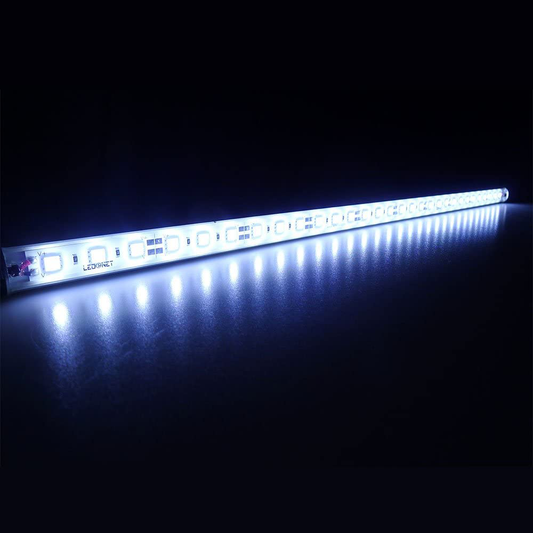 LEDENET 20" 6500K-7000K White Super Bright 30Leds 5050 Aquarium LED Strip for Fish Tanks - Waterproof Aluminum Lights 12V DC LED Linear Lighting(Cold White, 20" Long) Animals & Pet Supplies > Pet Supplies > Fish Supplies > Aquarium Lighting LEDENET Cold White 20" Long 