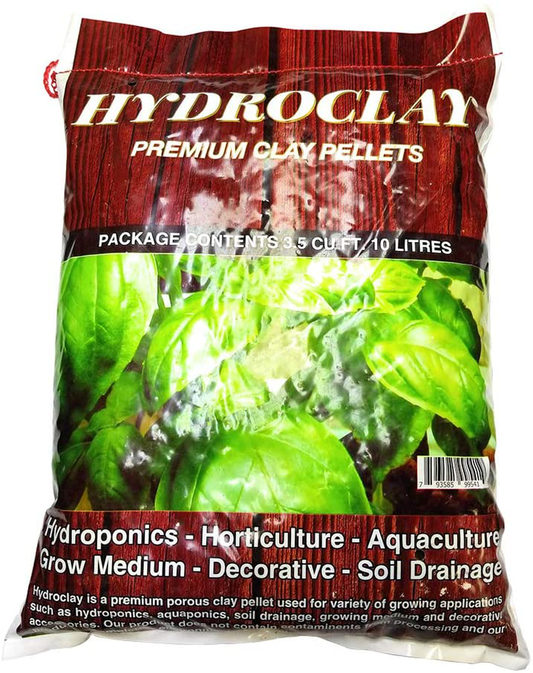 Onetour Hydroclay Premium Hydroponics Clay Pellets Substrate 10 Litres Animals & Pet Supplies > Pet Supplies > Reptile & Amphibian Supplies > Reptile & Amphibian Substrates Onetour   