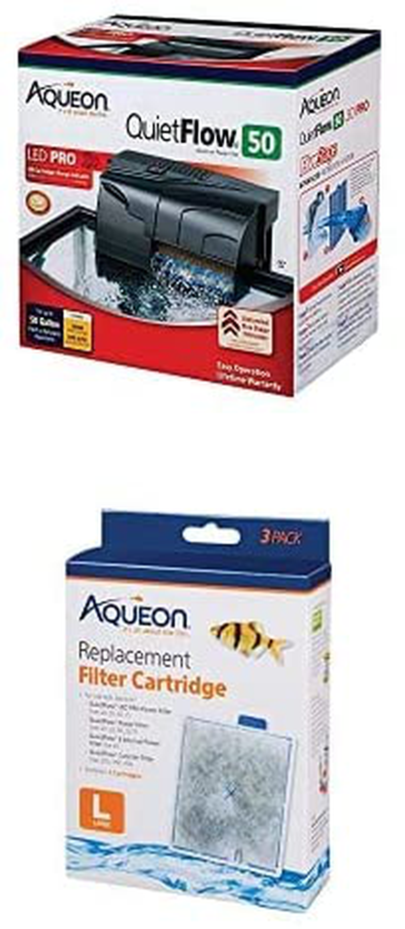Aqueon Aquarium Starter Kit with LED Lighting 10