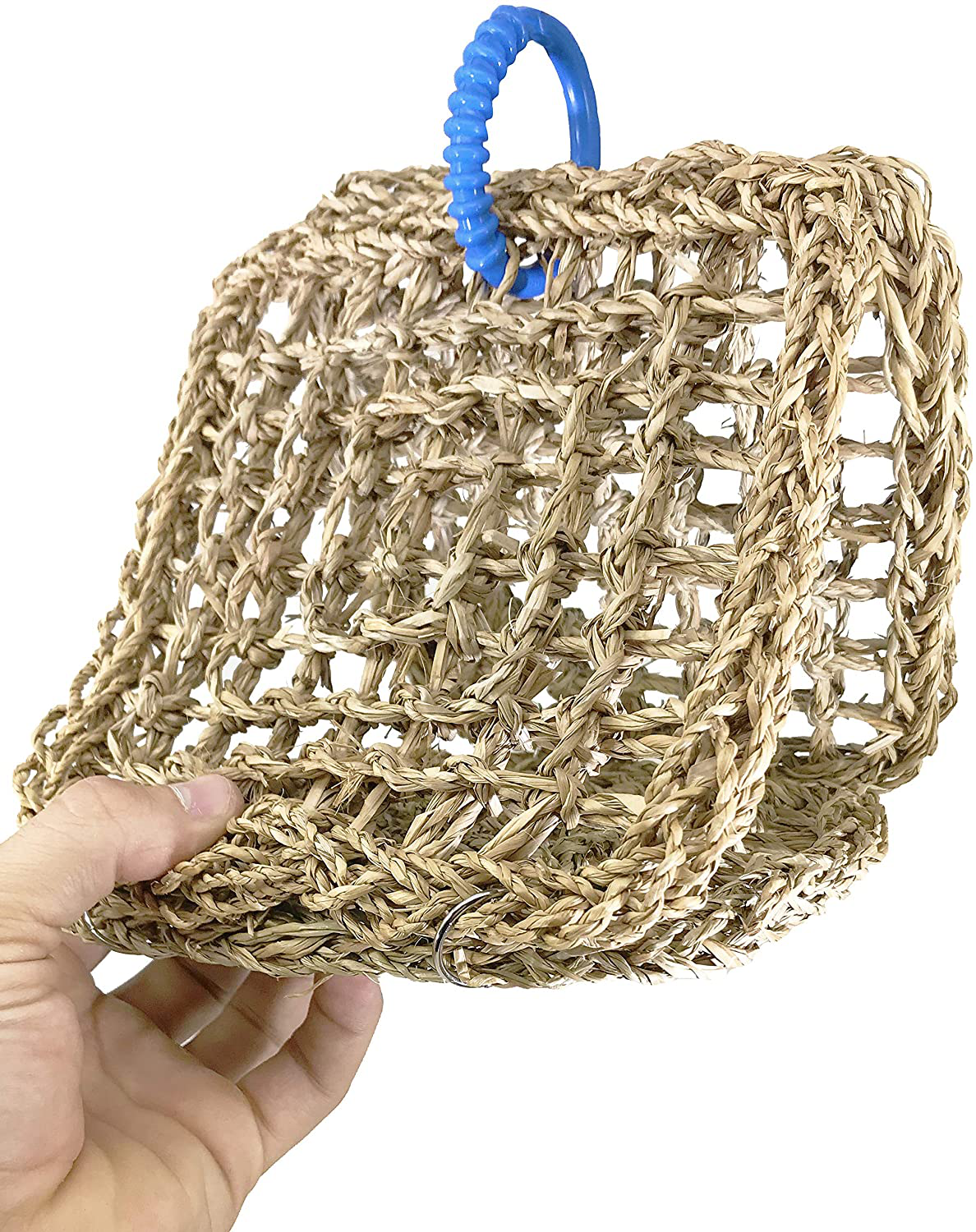 Bonka Bird Toys 3126 Seagrass Tent Bird Toy Cage Nest Parakeet House Parrot Hut Perch Cockatiel Hammock Bed Box Snuggle Accessories Nesting Budgie Climb Ladder Birdcage Small Swing Animals & Pet Supplies > Pet Supplies > Bird Supplies > Bird Ladders & Perches Bonka Bird Toys   