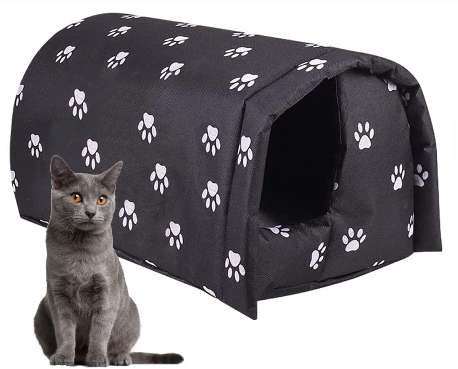 Weatherproof outdoor online cat shelter
