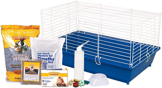 Ware Manufacturing Home Sweet Home Sunseed Guinea Pig Cage Starter Kit Animals & Pet Supplies > Pet Supplies > Small Animal Supplies > Small Animal Habitats & Cages Ware Manufacturing   