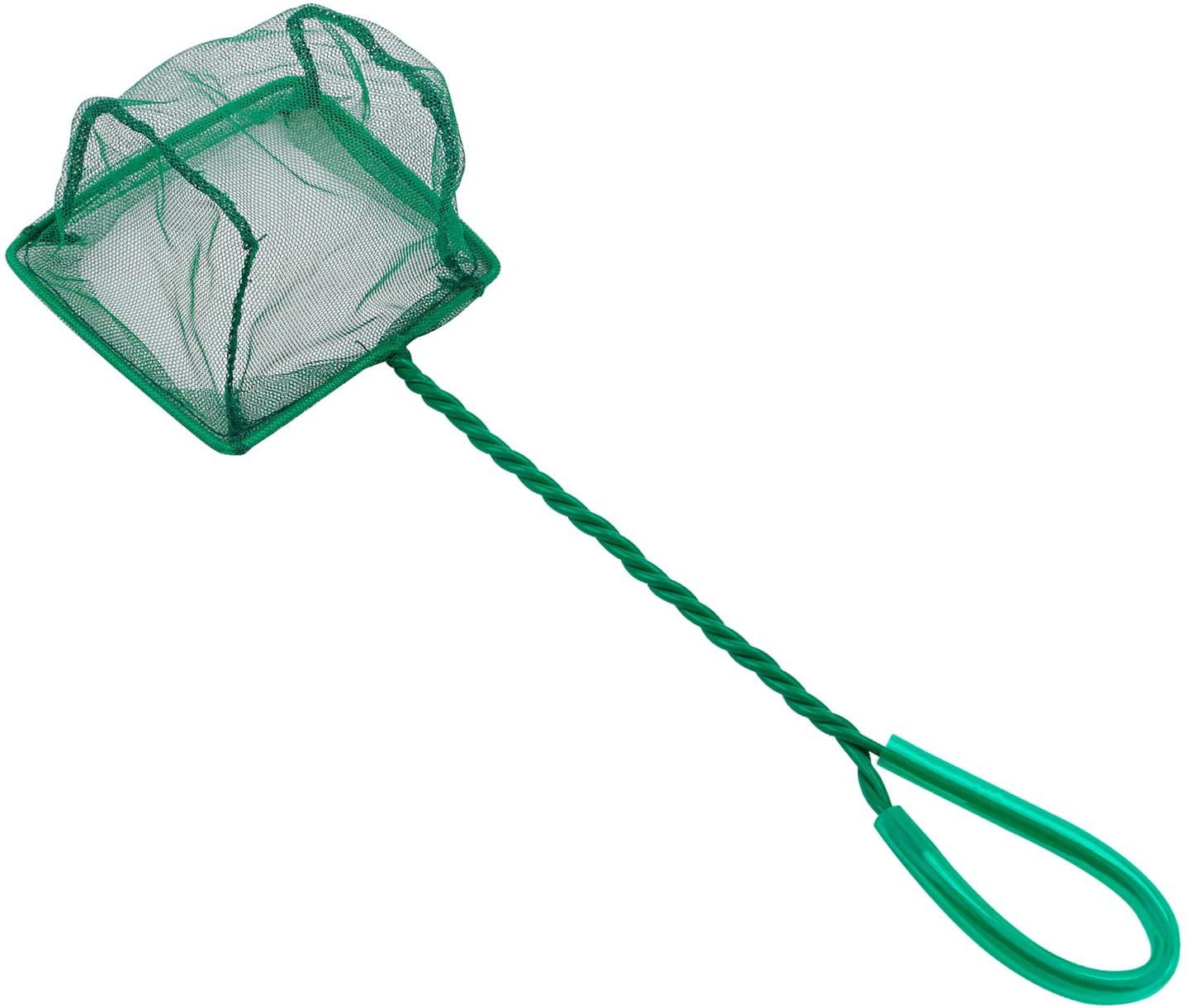Pawfly 4 Inch Aquarium Net Fine Mesh Small Fish Catch Nets with Plastic Handle - Green Animals & Pet Supplies > Pet Supplies > Fish Supplies > Aquarium Fish Nets Pawfly   